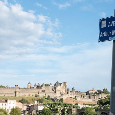 Le Clos Margaux - Vue Cite Medievale - 3 Chambres Carcassonne Eksteriør billede